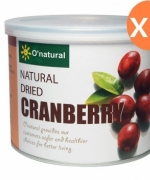 歐納丘天然整顆蔓越莓乾 (210g*3罐)